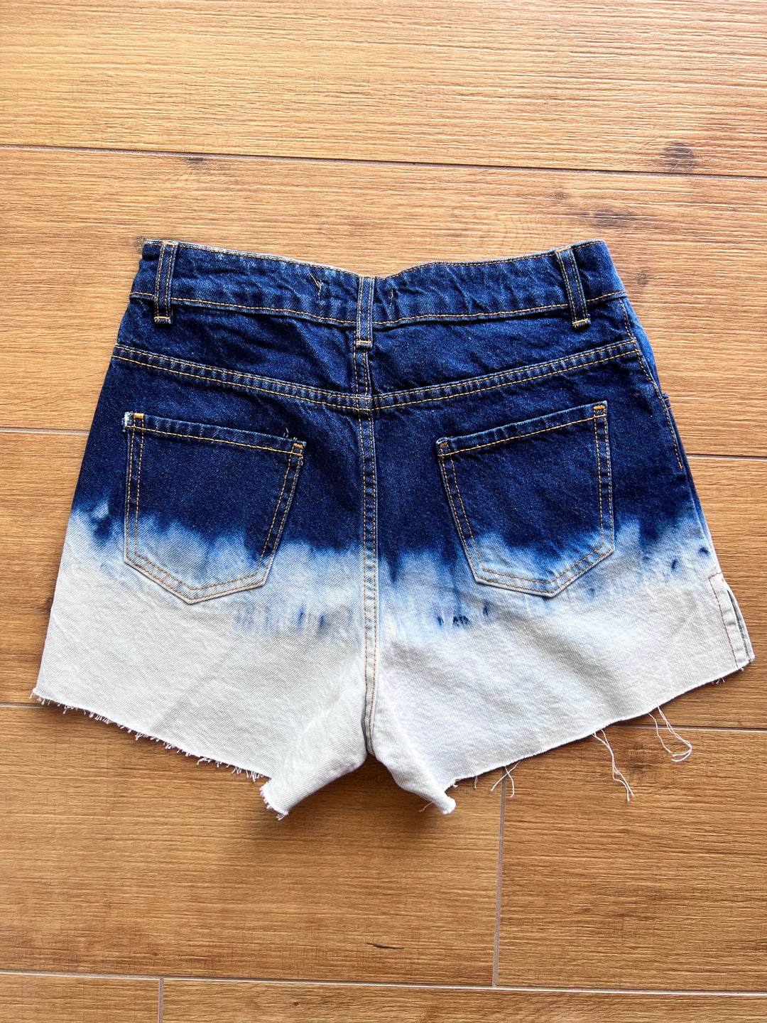 shorts de dois tons
