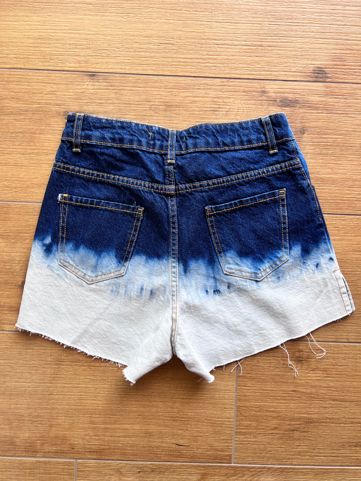 shorts de dois tons