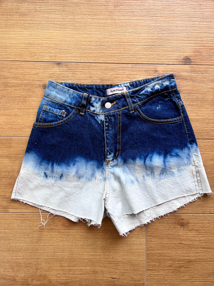 shorts de dois tons